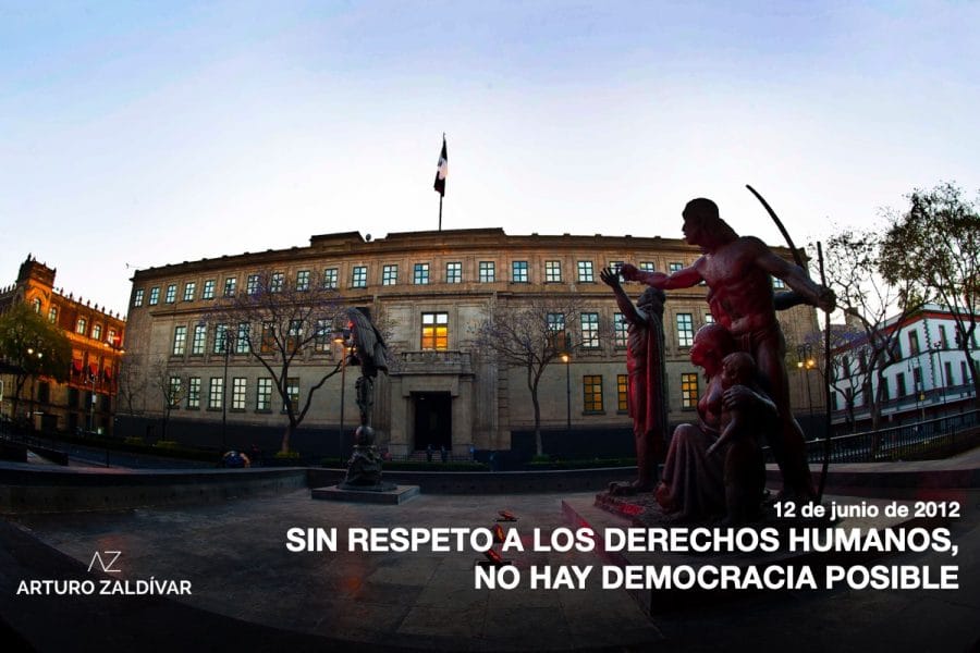 Sin respeto a los derechos humanos no hay democracia posible