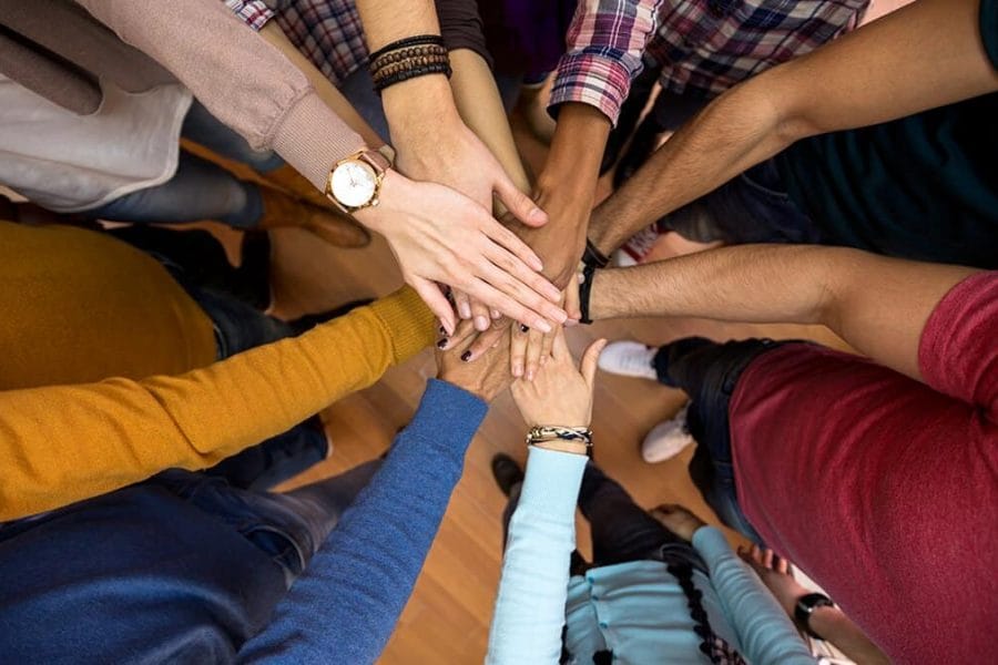 articulo milenio manos comunidad union