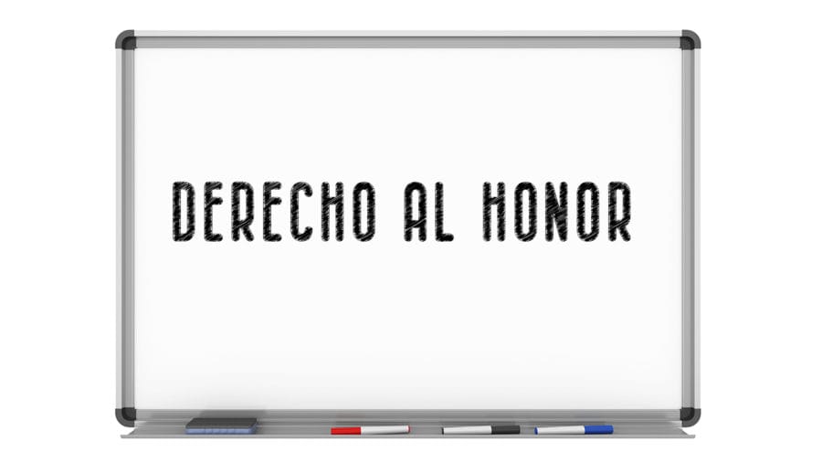 derecho al honor, personas cargos públicos