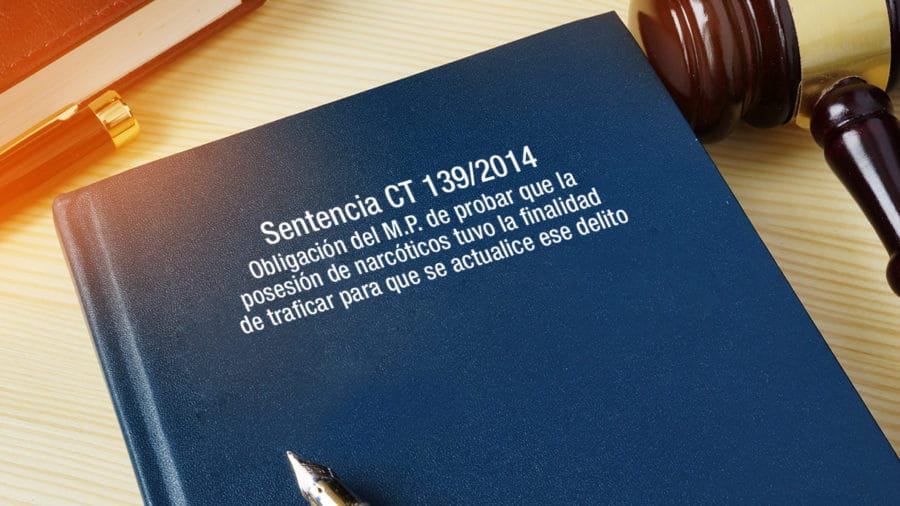 obligación del mp de probar que posesión de narcóticos