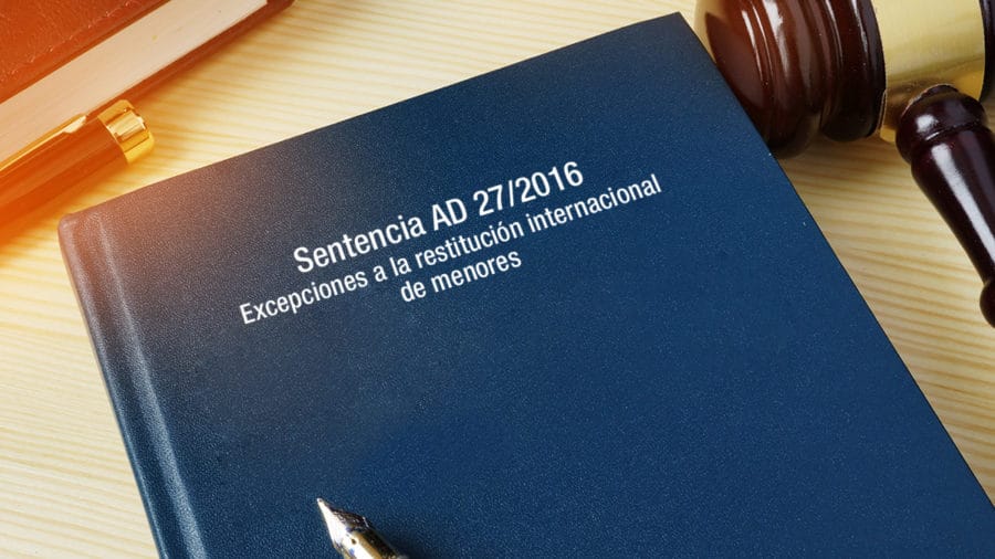 excepciones realizar restitución internacional menores