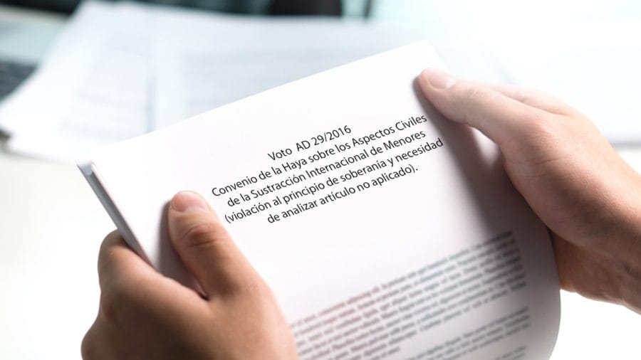 convenio de la haya sobre los aspectos civiles