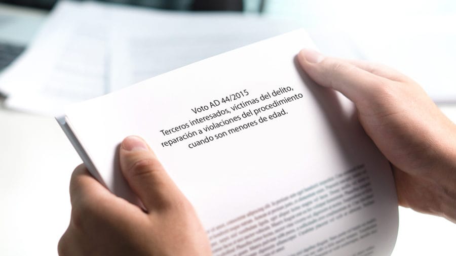 terceros interesados víctimas del delito reparación