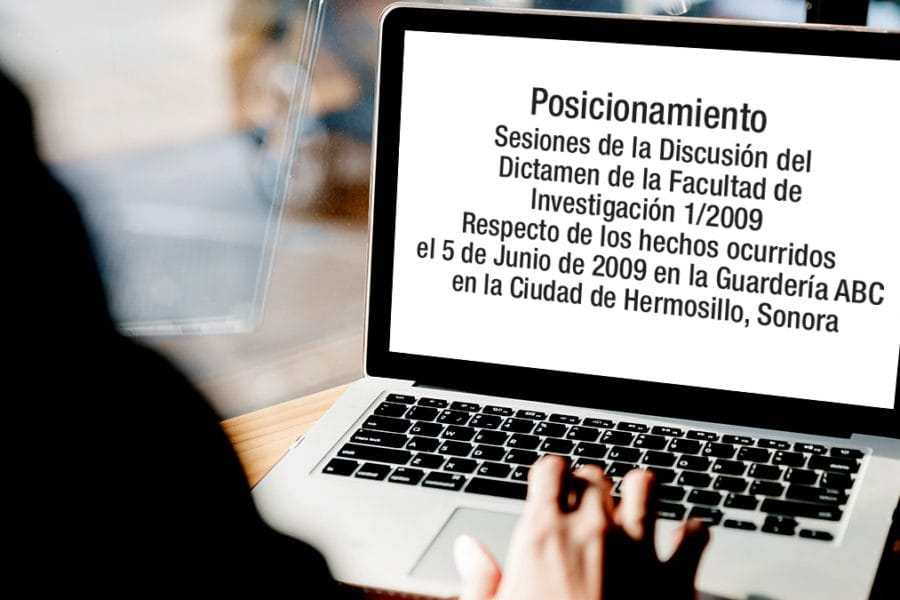 facultad investigacion caso guardería abc Hermosillo sonora