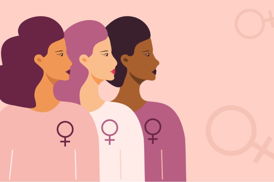 mujeres compañeras niñas adolescentes