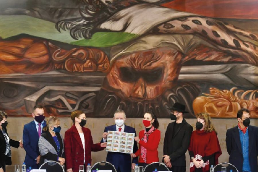 conmemoracion centenario muralismo en México